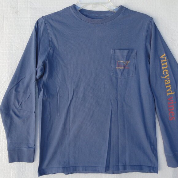 Lot Of Vineyard Vines Long Sleeve Shirts Whales Dogs Youth Boys Size Large - Picture 9 of 16
